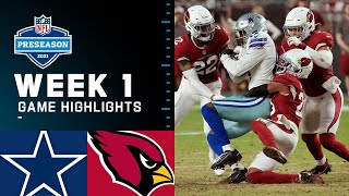 Dallas Cowboys vs. Arizona Cardinals | Preseason Week 1 2021 NFL Game Highlights