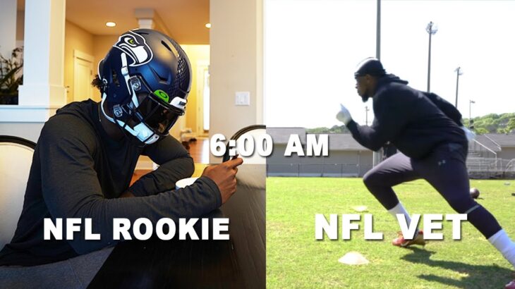 Day In The Life: NFL Rookie Vs NFL Vet