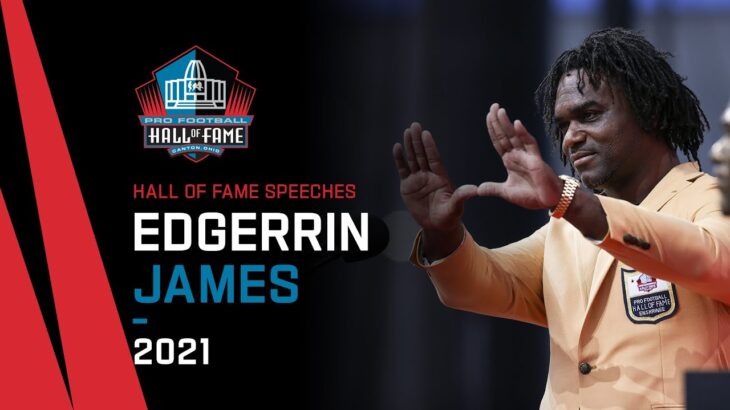 Edgerrin James Full Hall of Fame Speech | 2021 Pro Football Hall of Fame | NFL