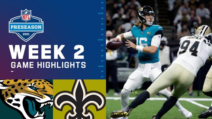 Jacksonville Jaguars vs. New Orleans Saints | Preseason Week 2 2021 NFL Game Highlights