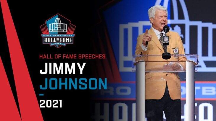 Jimmy Johnson Full Hall of Fame Speech | 2021 Pro Football Hall of Fame | NFL