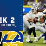Las Vegas Raiders vs. Los Angeles Rams | Preseason Week 2 2021 NFL Game Highlights