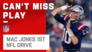 Mac Jones First NFL Drive | Preseason Week 1 2021 NFL Game Highlights