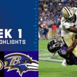 New Orleans Saints vs. Baltimore Ravens | Preseason Week 1 NFL Game Highlight
