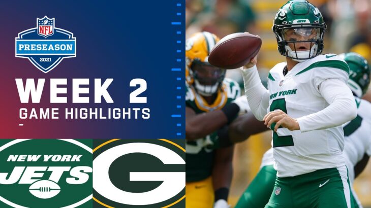 New York Jets vs. Green Bay Packers | Preseason Week 2, 2021 NFL Game Highlights
