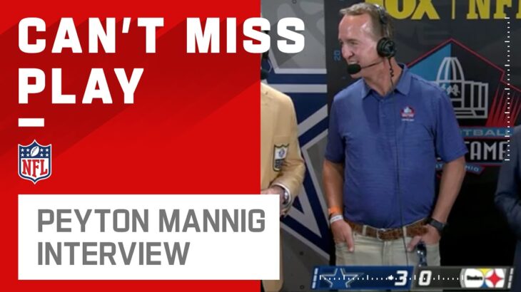 Peyton Manning HOF interview | 2021 NFL Game Highlights
