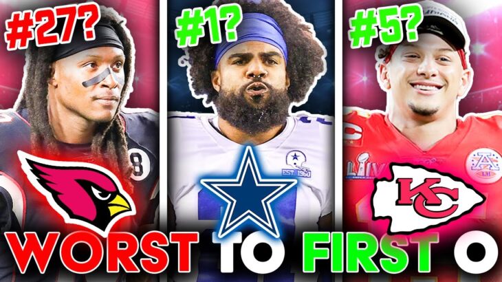 Ranking all 32 NFL Offenses for 2021 from WORST to FIRST