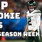 Which rookie QB stood out the most in Preseason Week 1?