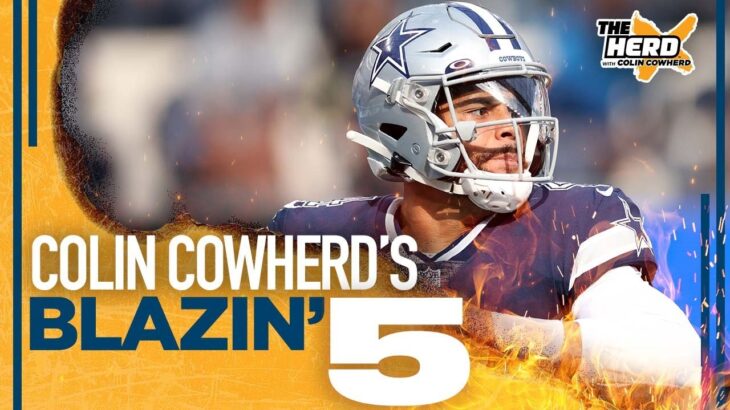 Blazin’ 5: Colin Cowherd’s picks for Week 3 of the 2021 NFL season | THE HERD
