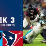 Carolina Panthers vs. Houston Texans Week 3 | 2021 NFL Game Highlights
