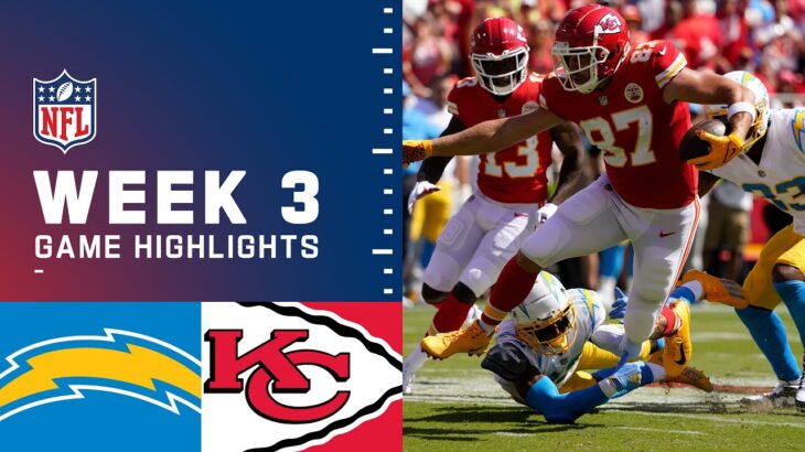 Chargers vs. Chiefs Week 3 Highlights | NFL 2021