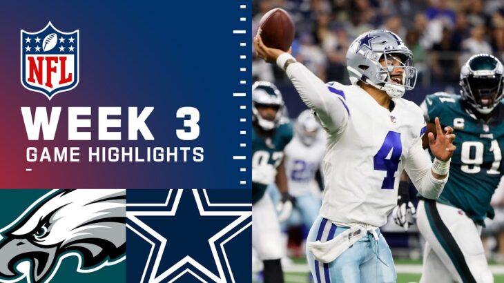 Eagles vs. Cowboys Week 3 Highlights | NFL 2021