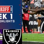 Game of the Year? Baltimore Ravens vs. Las Vegas Raiders | Week 1 2021 NFL Game Highlights