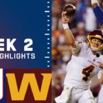 Giants vs. Washington Week 2 Highlights | NFL 2021