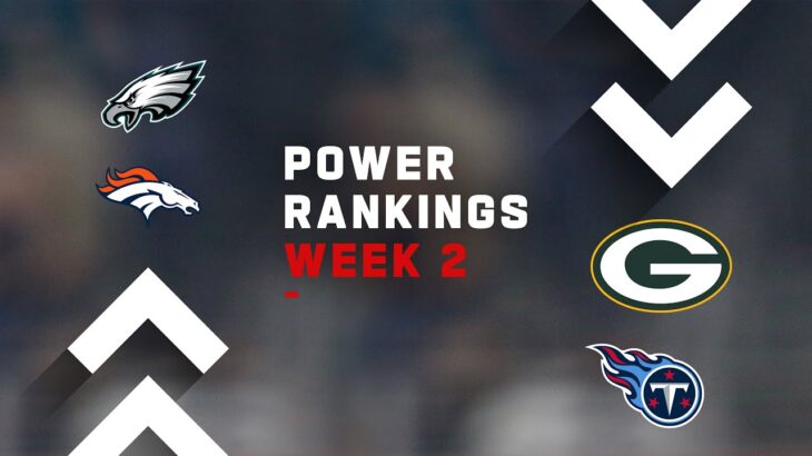 NFL Power Rankings Week 2