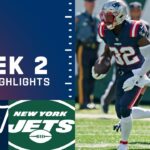 Patriots vs. Jets Week 2 Highlights | NFL 2021