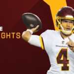 Taylor Heinicke’s Best Plays vs. Giants on ‘TNF’ | NFL 2021 Highlights