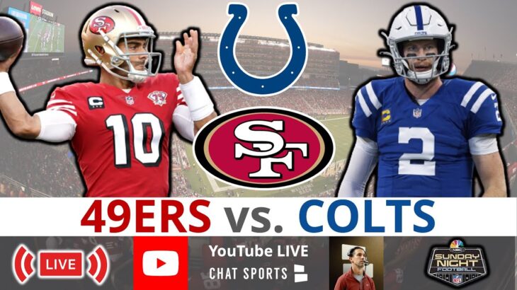 49ers vs Colts Live Streaming Scoreboard, Play-By-Play, 49ers Highlights, Updates, Stats| NFL Week 7