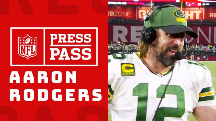 Aaron Rodgers on ‘TNF’ INSANE Ending | NFL Press Pass
