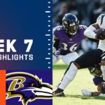 Bengals vs. Ravens Week 7 Highlights | NFL 2021