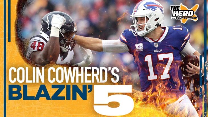 Blazin’ 5: Colin Cowherd’s picks for Week 5 of the 2021 NFL season | THE HERD