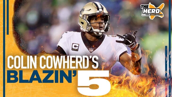 Blazin’ 5: Colin Cowherd’s picks for Week 8 of the 2021 NFL season | THE HERD