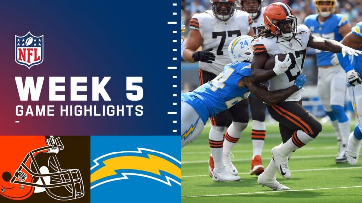Browns vs. Chargers Week 5 Highlights | NFL 2021