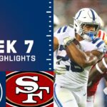 Colts vs. 49ers Week 7 Highlights | NFL 2021