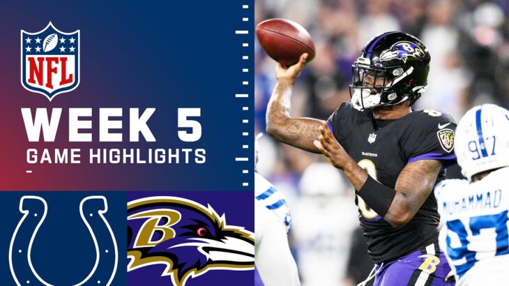 Colts vs. Ravens Week 5 Highlights | NFL 2021
