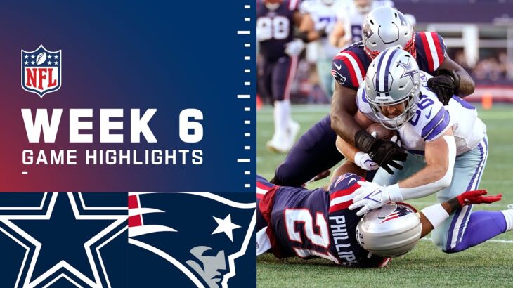 Cowboys vs. Patriots Week 6 Highlights | NFL 2021