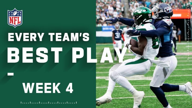 Every Team’s Best Play From Week 4 | NFL 2021 Highlights