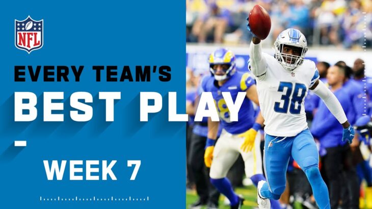 Every Team’s Best Play From Week 7 | NFL 2021 Highlights