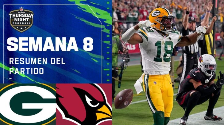Green Bay Packers vs Arizona Cardinals | Semana 8 2021 NFL Game Highlights