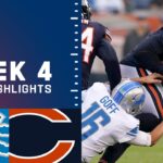 Lions vs. Bears Week 4 Highlights | NFL 2021