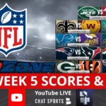 NFL RedZone Live Streaming Scoreboard | NFL Week 5 Scores, Stats, Highlights, News & Analysis