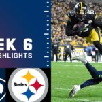 Seahawks vs. Steelers Week 6 Highlights | NFL 2021