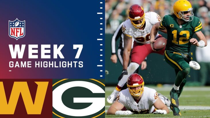 Washington Football Team vs. Packers Week 7 Highlights | NFL 2021
