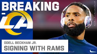 BREAKING NEWS: Odell Beckham Jr. Signing with Los Angeles Rams