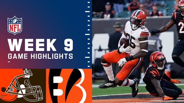 Browns vs. Bengals Week 9 Highlights | NFL 2021