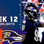 Browns vs. Ravens Week 12 Highlights | NFL 2021