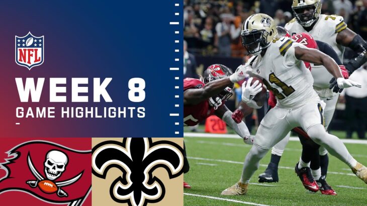 Buccaneers vs. Saints Week 8 Highlights | NFL 2021