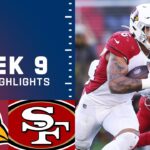 Cardinals vs. 49ers Week 9 Highlights | NFL 2021