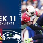 Cardinals vs. Seahawks Week 11 Highlights | NFL 2021