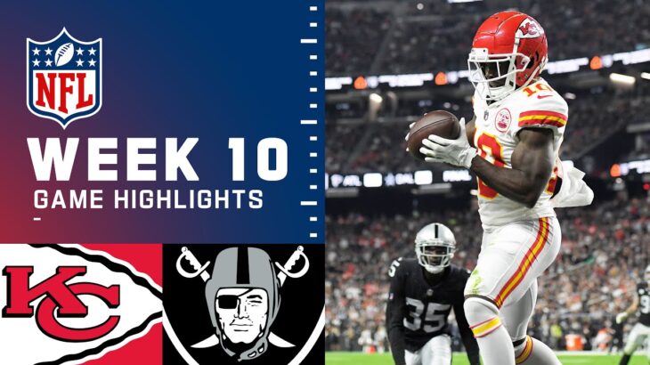 Chiefs vs. Raiders Week 10 Highlights | NFL 2021