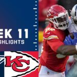 Cowboys vs. Chiefs Week 11 Highlights | NFL 2021