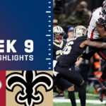 Falcons vs. Saints Week 9 Highlights | NFL 2021