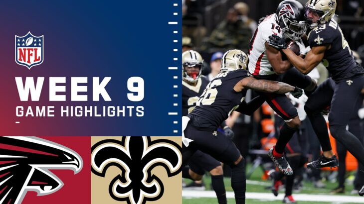 Falcons vs. Saints Week 9 Highlights | NFL 2021