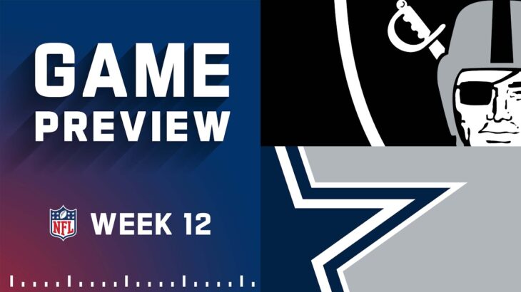 Las Vegas Raiders vs. Dallas Cowboys | Week 12 NFL Game Preview
