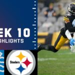 Lions vs. Steelers Week 10 Highlights | NFL 2021