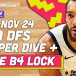 NBA DFS Picks 11/24/21 | Deeper Dive & Live Before Lock